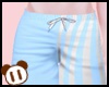 *Y* Blue Stripe Shorts
