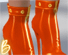 Faux Heels - Orange