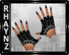 Black Spiked Gloves