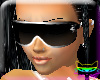 # Black silver glasses