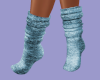 LD- Holiday Teal Sock