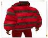Rote Winterjacke