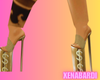 Easy Lova Gold Heels