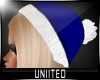 U. Beanie -W/Bl- 