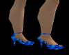(AL)Blue Sparkle Shoes