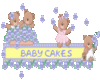 Babycakes - Bear Sticker