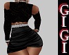 GM Zoe Blk /silver Belt