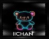 C•Neon Wall Teddy