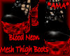 *AMA* Blood Neon Boots