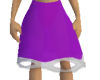 purple skirt