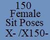 150 Female Sit Poses