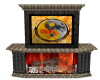 Yin Yang Fireplace