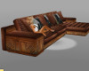 Rustic Leather Sofa