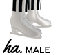 ha. Sturdy Ice Skates W