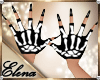 skeleton gloves