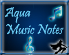 Aqua Music Notes