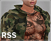 RSS OPEN  CAMO SHIRT DV