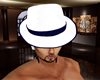 White/Pinstrip Mafai Hat