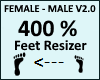 Feet Scaler 400% V2.0