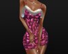 y2k pink heart dress