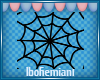 Spider web sticker