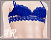 Blue lingerie