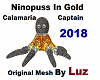 Ninopuss 2018 Gold