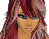 Pinkish red Wavy Hair