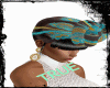 AFRICAN dress blue/blk