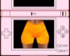 lulu orange shorts