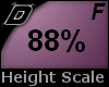 D► Scal Height *F* 88%