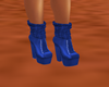 shoes boot blue