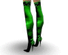 ~Y Green Womens Boots