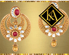 Dangle Flower Earrings