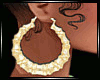 GOLD BAMBOO HOOPz