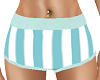 Aqua Stripe Shorts