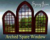 3 Panel Arched Window