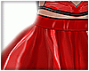 Red Plastic Skirt Rll
