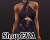 EVA Purple Glitter Dress