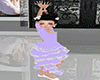 niña flamenca violeta