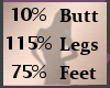 Bottom Scale 10/115/75 F