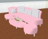 [SD] PINK WHITE COUCH