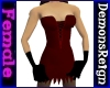 Maroon Gothic Outfit