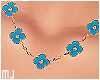 VC BlueCloves Necklace