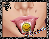 Smiley Tongue Piercing