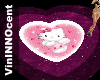 heart kitti mat
