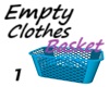 Empty Clothes Basket 1