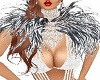 Silver Shoulder FUR!