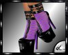 [L] Bat HeelS * purple