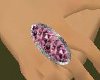 TG Large Pink Gem Ring